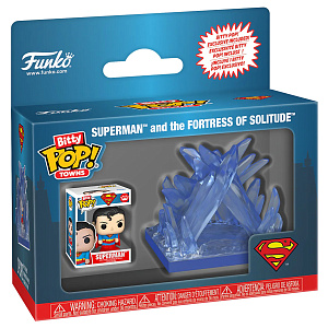 

Фигурка Funko Bitty POP Towns DC: Superman and the Fortress of Solitude (85514)