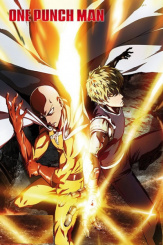 Постер ABYstyle One Punch Man – Poster Saitama & Genos: (91.5x61) (ABYDCO503)
