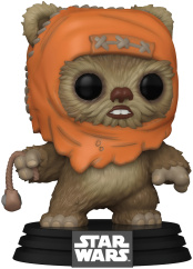 Фигурка Funko POP Star Wars: Ep 6 RotJ 40th - Wicket with Sling Shot SDCC23 (Exc) (631) (71777)