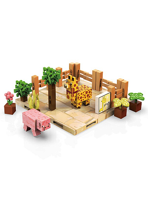 

Конструктор магнитный Minecraft: Giraffe Park (78 деталей) (MC17301)