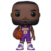 Фигурка Funko POP NBA: Los Angeles Lakers – LeBron James (Purple Jersey) (53) (52359) (25 см)
