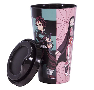 

Стакан пластиковый Tanjiro и Nezuko (550 мл)