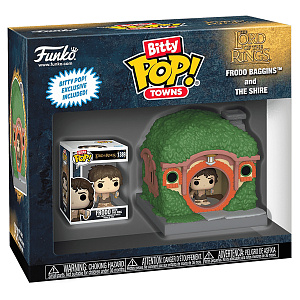 

Фигурка Funko Bitty POP Towns The Lord of the Rings: Frodo Baggins and The Shire (83685)