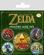 Значки Pyramid (набор 5 шт.) – The Legend Of Zelda (Classics)