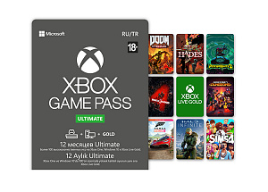 Xbox Game Pass Ultimate. Подписка на 12 месяцев (Коробочная версия) Microsoft