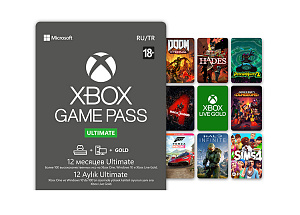 

Xbox Game Pass Ultimate. Подписка на 12 месяцев (Коробочная версия)