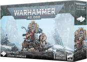 Warhammer 40 000 (Вархаммер 40 000): миниатюра Космических Волков (Space Wolves) – Логан Гримнар (Logan Grimnar), арт. 53-28