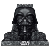 Фигурка Funko POP Deluxe Star Wars: Darth Dark Side Vader on Throne Bobble-Head (745) (80767) (9,5 см)
