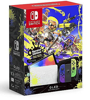 

Игровая консоль Nintendo Switch OLED - Splatoon 3 Edition