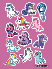 Стикерпак Unicorns