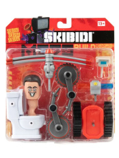 Фигурка Bonkers Toys Skibidi Toilet – Modifiers Deluxe [с оружием и аксессуарами] 