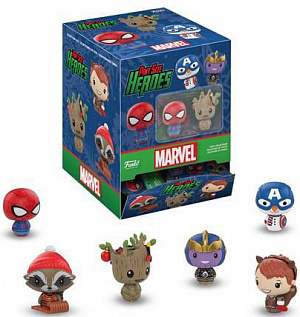 

Фигурка Funko Pint Size Heroes: Marvel Holiday: 24PK PDQ 34447