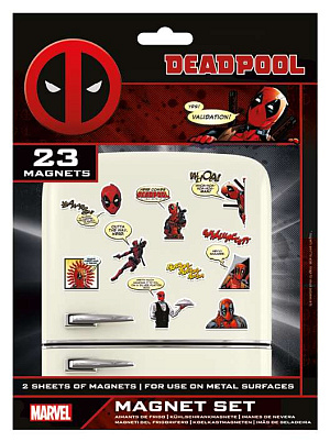 

Набор магнитов Deadpool [Comic] (23 шт) (MS65084)