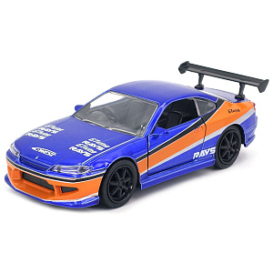 

Модель машинки Jada Toys: Fast & Furious – 2001 Nissan Silvia S15 1:32 (34446)