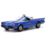 Модель машинки Hollywood Rides: 1966 Classic TV Series – Batmobile with Batman and Robin Figures 1:32 (36097)