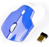 Мышь E-Blue MAYFEK Беспроводная, синяя, Red сенсор, 1480 DPI, USB (EMS119BL)(40)