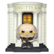 Фигурка Funko POP Deluxe Harry Potter: Diagon Alley – Gringotts Head Goblin&Gringotts Bank (Exc) (58126)