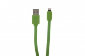 Дата-кабель Red Line USB - 8 - pin для Apple, зеленый
