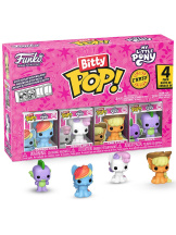 Набор Funko Bitty POP: My Little Pony – Rainbow Dash, Sweetie Belle, Applejack, Spike 4 шт. (92501) (2 см)