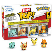 Набор фигурок Funko Bitty POP: Pokemon – Bulbasaur + Flareon + Pichu + Charizard (4 шт) (81134) (2 см)