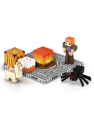 

Конструктор магнитный Minecraft: Bonfire Party (28 деталей) (MC17312)