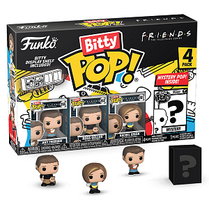 

Фигурка Funko Bitty POP Friends S2 - Joey Tribbiani / Ross Geller / Rachel Green / Mystery (1 of 4) (4PK) ( 73049)