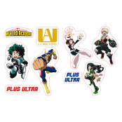 Наклейки My Hero Academia – UA High School X5 (16 x 11 см.) (ABYDCO508)