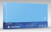 Custom Faceplate Синяя (PS4)