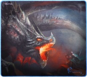 Коврик для мыши QUMO Dragon War Single Warrior 400*355*3