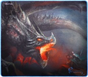 Коврик для мыши QUMO Dragon War Single Warrior 400*355*3