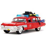 Модель машинки Hollywood Rides: Ghostbusters & Transformers – Cadillac Ecto-1 TF Optimus Prime 1:32 (58634)