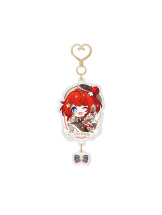Брелок miHoYo Honkai: Star Rail — Aglaea & Tribbie Express Travel Notes Chibi Acrylic Keychain: Tribbie