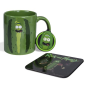 Набор подарочный Rick And Morty – Pickle Rick (кружка + подставка + брелок) (GP85196)