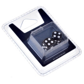 Набор кубиков Stuff-Pro (D6 12 мм 2 шт чёрные)