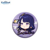 Значок Chibi Expressions Character Can Badge - Raiden Shogun