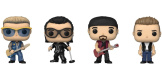 Набор Фигурок Funko POP Rocks: U2 – Adam, Bono, The Edge, Larry Exclusive 4 шт. (9,5 см)