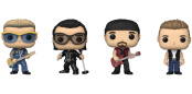 Набор Фигурок Funko POP Rocks: U2 – Adam, Bono, The Edge, Larry Exclusive 4 шт. (9,5 см)