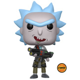 Фигурка Funko POP Animation: Rick and Morty – Weaponized Rick ONLY Chase (172) (9,5 см)
