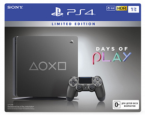 

Sony PlayStation 4 Slim 1 TB (CUH-2208B). Издание «Время Играть 2019»
