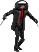Фигурка Collectible Figure Skibidi Toilet Deluxe – Dark Speaker (15 см)