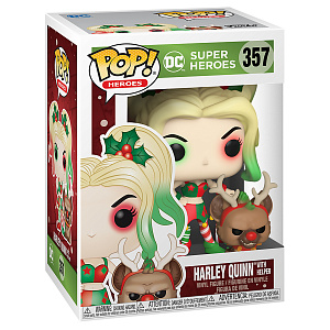 

Фигурка Funko POP DC Holiday – Harley Quinn w/Helper (50656)