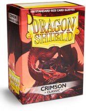 Протекторы для карт Dragon Shield (100 шт.): цвет - багровый