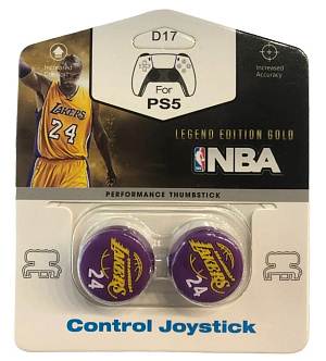 

Насадки на стики Thumbstick NBA Lakers Kobe Bryant 24 (Purple) (PS4 / PS5)