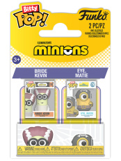 Набор Funko Bitty POP: Minions – Bride Kevin & Eye, Matie 2 шт. (94224) (2,3 см)