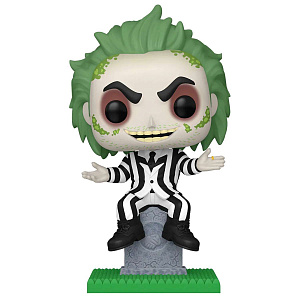 

Фигурка Funko POP Plus: Beetlejuice S3 – Beetlejuice on Tombstone (1757) (83562) (9,5 см)