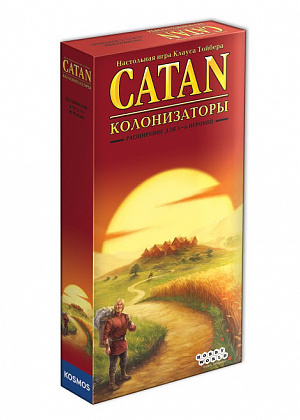 Настольная игра Catan: Колонизаторы. Расширение для 5-6 игроков (3 русское издание) Hobby World - фото 1