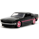 Модель машинки Jada Toys: 1969 Ford Mustang [Pink Slips Series – W2 – Black/Pink] (34853) (масштаб 1:32)