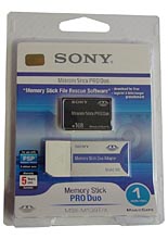 Карта памяти Memory Stick 1 Gb Pro Duo (original)