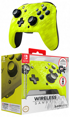 

Беспроводной контроллер Faceoff Yellow Camo