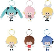 Фигурка-плюш Bilibili Goods: Hatsune Miku – Rainy Day Series [Plushie Charm Blind Box] (1 случайная фигурка) (12 см)